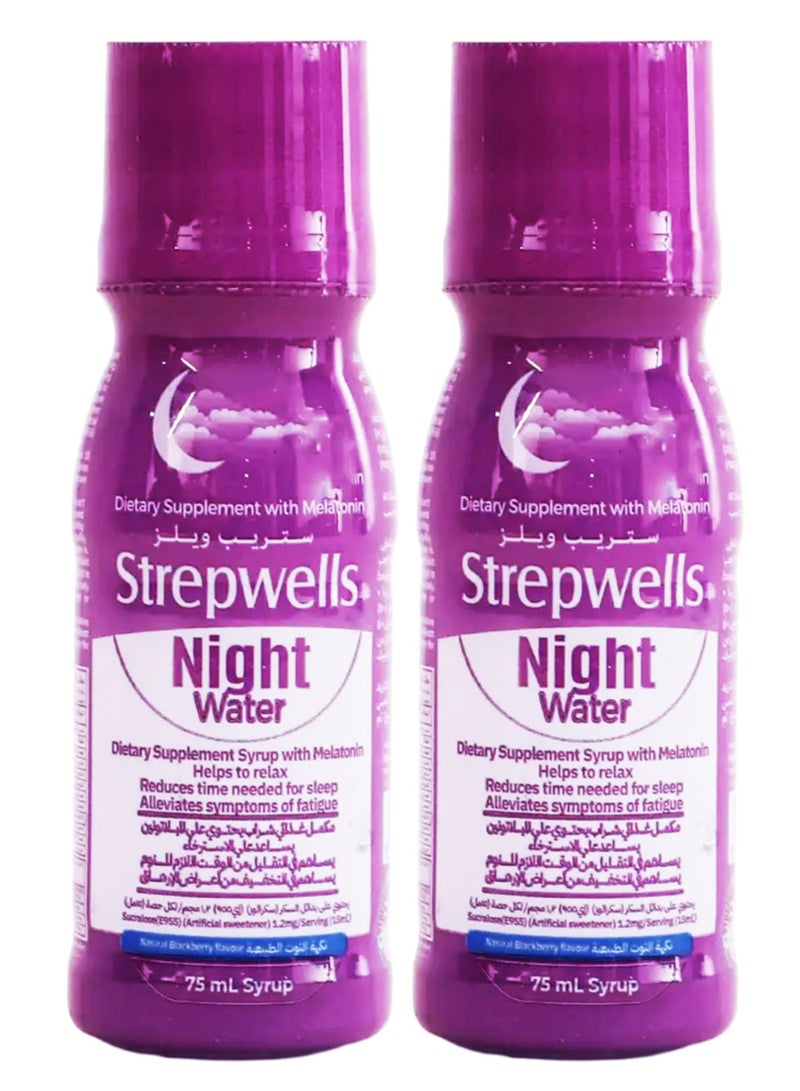 ستريب ويلز عبوتين من ستريب ويلز شوت مساعد للنوم 75مل - Image 1